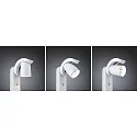 Paulmann LED Outdoor Pollerleuchte CUFF PIR, 230V, 12,5W, 3000K, 700lm, IP44, mit Lichtsensor, weiß