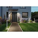 Paulmann LED Outdoor Pollerleuchte CUFF PIR, 230V, 12,5W, 3000K, 700lm, IP44, mit Lichtsensor, weiß