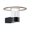 LED Außenwandleuchte SIENNA PIR, 9W, 3000K, 500lm, IP44, mit Bewegungsmelder, anthrazit