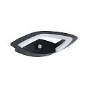 Paulmann LED Außenwandleuchte AKENA, IP44, eckig, mit PIR-Sensor, Seeluft resistent, schaltbar, anthrazit, 15W 3000 800lm