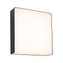 outdoor wall luminaire AZALENA PIR with sensor IP44, anthracite, transparent 