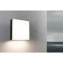 outdoor wall luminaire AZALENA PIR with sensor IP44, anthracite, transparent 