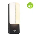 Paulmann LED Außenwandleuchte BONNIE PIR, IP44, Seeluft resistent, schaltbar, anthrazit, mit PIR-Sensor, 8.5W 2200/3000K 560lm