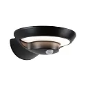 LED Outdoor Solar-Wandleuchte BOROLA PIR, 4,5W, 3000K, 220lm, IP44, mit Lichtsensor, anthrazit