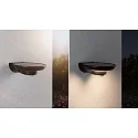 Paulmann LED Outdoor Solar-Wandleuchte BOROLA PIR, 4,5W, 3000K, 220lm, IP44, mit Lichtsensor, anthrazit