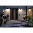 Paulmann LED Outdoor Solar-Wandleuchte BOROLA PIR, 4,5W, 3000K, 220lm, IP44, mit Lichtsensor, anthrazit