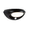 LED Outdoor Solar-Wandleuchte SOROVA PIR, 4,5W, 3000K, 220lm, IP44, mit Lichtsensor, anthrazit