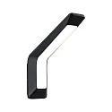 outdoor wall luminaire MERANO PIR with sensor IP44, anthracite, transparent 