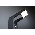 Paulmann LED Outdoor Pollerleuchte JUNTEA PIR, 230V, 16W, 3000K, 900lm, IP44, mit Lichtsensor, anthrazit