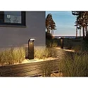 Paulmann LED Outdoor Pollerleuchte JUNTEA PIR, 230V, 16W, 3000K, 900lm, IP44, mit Lichtsensor, anthrazit