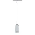 Paulmann 1-Phasen LED Pendelleuchte URAIL ARIDO II, 230V, inkl. GU10 5W 2700K 560lm, Chrom matt/Klar/Satin