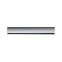 1-Phase high-voltage track URAIL, 0,1m, 230V, chrome matt