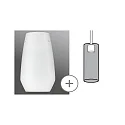 Paulmann URail Pendelleuchten-Schirm VENTO 2Easy, Ø 17cm / H28cm, max. 50W, Opalglas