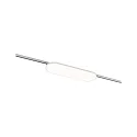 Paulmann 1-Phasen LED Panel URAIL DECK, oval, 52 x 12cm, 230V, 13.5W 3000K, Metall, dimmbar, Weiß