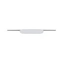 Paulmann 1-Phasen LED Panel URAIL DECK, oval, 52 x 12cm, 230V, 13.5W 3000K, Metall, dimmbar, Weiß