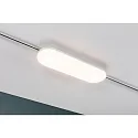 Paulmann 1-Phasen LED Panel URAIL DECK, oval, 52 x 12cm, 230V, 13.5W 3000K, Metall, dimmbar, Weiß