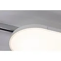 Paulmann 1-Phasen LED Panel URAIL DECK, oval, 52 x 12cm, 230V, 13.5W 3000K, Metall, dimmbar, Weiß