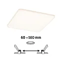Paulmann LED Einbau-Panel VELUNA VariFit ZigBee TunableWhite, IP44, Eckig, 18.5 x 18.5cm, 14W 3000-6500K 1000lm