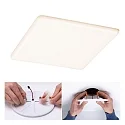 Paulmann LED panel VELUNA VARIFIT LED square, ZigBee controllable, dimmable 21W 1300lm 3000 - 6500K CRI >80
