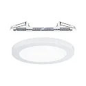 Paulmann LED Einbau-Aufbau-Panel 2in1 COVER-IT, mit Bewegungsmelder, IP20, 230V, weiß matt, Ø 22.5cm, 18W 4000K