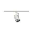 Paulmann ProRail3 Schienenspot ASTHENE, 230V, E27 PAR38 max. 50W, Metall / Kunststoff, Weiß
