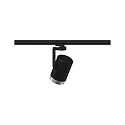 Paulmann ProRail3 Schienenspot ASTHENE, 230V, E27 PAR38 max. 50W, Metall / Kunststoff, Schwarz