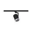 Paulmann ProRail3 Schienenspot ASTHENE, 230V, E27 PAR38 max. 50W, Metall / Kunststoff, Schwarz