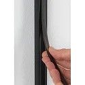 Paulmann URail Schienensystem - Staubschutz-Einschub SAFETY COVER STRIP, 68cm, Kunststoff, schwarz