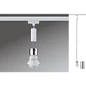 1-Phasen-Pendelleuchte URAIL BASIC PENDULUM 2Easy, E27 max. 20W (exkl.), Chrom matt