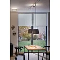 Paulmann URail Metallschirm PIRM 2Easy für Pendelleuchten, Ø 28cm / H 23cm, max. 20W, Grau matt