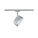 Paulmann 1-Phasen LED Schienenspot URAIL ARENA, 230V, 15W 2700K 1180lm 84°, dimmbar, Metall, Chrom matt / Chrom