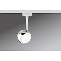 Paulmann 1-Phasen LED Schienenspot URAIL CAPSULE II, 6W 2700K 420lm 30°, dimmbar, Weiß