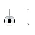 Paulmann Paulmann URail LED Pendelum Capsule II, 6W, dimmable, chrome matt