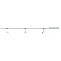 1-Phasen LED Schienenspot Starter-Set URAIL BARELLI (3 Stk.+Trafo+Schiene), GU10 max. 10W (exkl.), Chrom matt