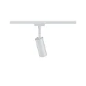 Paulmann 1-Phasen LED Schienenspot URAIL TUBO, 230V, 5W 3000K 415lm, Metall / Kunststoff, Weiß