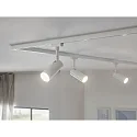 Paulmann 1-Phasen LED Schienenspot URAIL TUBO, 230V, 5W 3000K 415lm, Metall / Kunststoff, Weiß