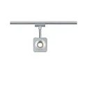 Paulmann spot URAIL CUBE LED, chrome, chrome matt
