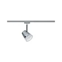 Paulmann 1-Phasen LED Schienenspot URAIL ZIGBEE CONE RGBW, inkl. GU10-Leuchtmittel 5.5W RGBW 350lm 36°, Chrom matt