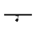 Paulmann 3-Phasen Schienenspot PRORAIL3 COVER, 230V, GU10 max. 10W, Metall / Kunststoff, Schwarz / Chrom