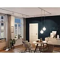 URail Pendeladapter Universal, lang, 230V, max. 50W, Kabel-Ø max. 7mm, belastbar bis 3kg, Metall / Kunststoff