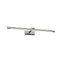 Paulmann LED Bilderleuchte MINGO, 60cm, 230V, 11W 3000K 810lm, neigbar, Altmessing