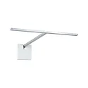 Paulmann LED Bilderleuchte XANA, 5,5W, 2700K, 24V, 400lm dimmbar, Alu gebürstet