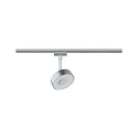 Paulmann LED 1-Phasen Schienenspot URAIL CIRCLE, 1x5W, 3000K, 160lm, IP20, dimmbar, chrom matt
