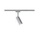 LED 1-Phasen Schienenspot URAIL TUBO, 1x4W, 3000K, 150lm, IP20, dimmbar, chrom matt