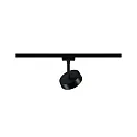 Paulmann LED 1-Phasen Schienenspot URAIL CIRCLE, 1x5W 4000K, 180lm, IP20, dimmbar, schwarz matt