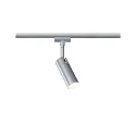 LED 1-Phasen Schienenspot URAIL TUBO, 1x4W 4000K, 170lm, IP20, dimmbar, chrom matt
