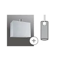 Paulmann shade VERONA URail 2EASY, grey