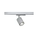 LED 3-Phasen Strahler KRATOS ProRail3, 36°, 10W, 3000K, 1000lm, IP20, silber
