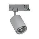 Paulmann LED 3-Phasen Strahler KRATOS ProRail3, 36°, 10W, 4000K, 1050lm, IP20, silber