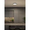 Paulmann ceiling luminaire AMALIE IP20, mat, black dimmable